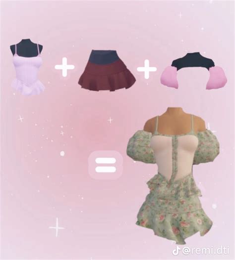 Dti Outfit Hacks In 2024 Aesthetic Roblox Royale High Outfits Combo Dress Dress To Impress