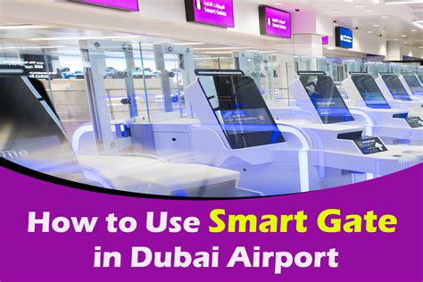 Dubai Airport Smart Gates How To Use Them Register For Smart Gates Dubai Travels