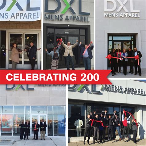 Dxl Men S Clothing Superstore Opens Its 200Th Store