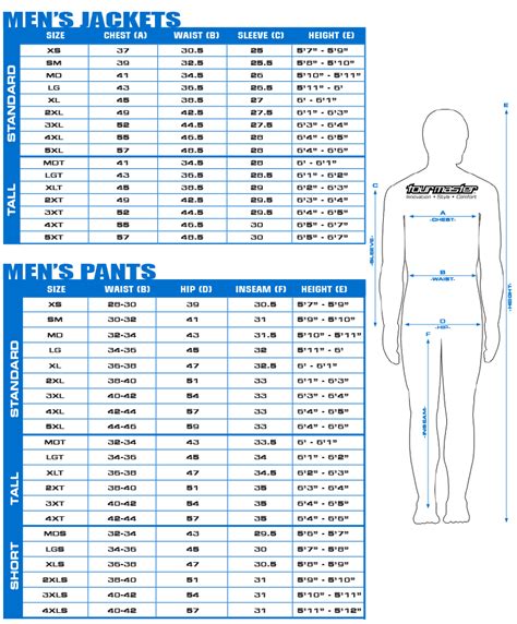 Dxl Pants Size Chart At Nadine Boden Blog