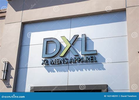 Dxl Retail Store Sign Editorial Photo Image Of Mortar 163148291