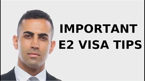 E2 Visa Tips How To Start Your Business Prior To E2 Visa Approval