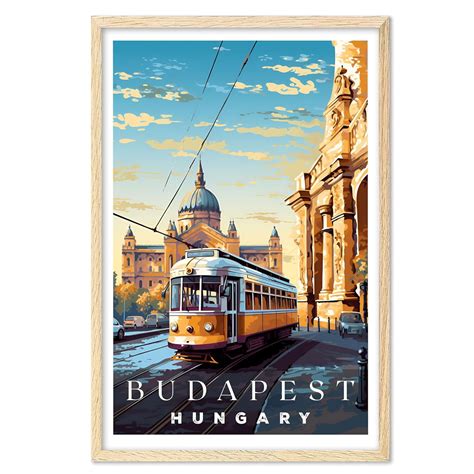 Eastern Print Budapest Poster Hungary Poster Budapest Wall Art