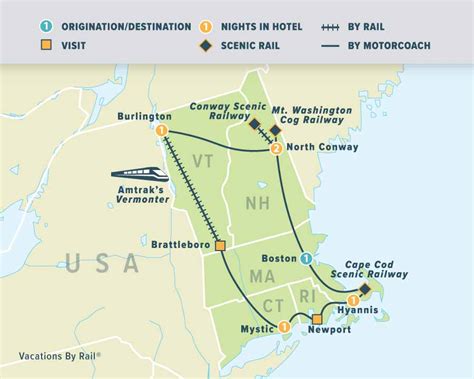 Eastern Usa Train Vacations East Coast Tour Packages