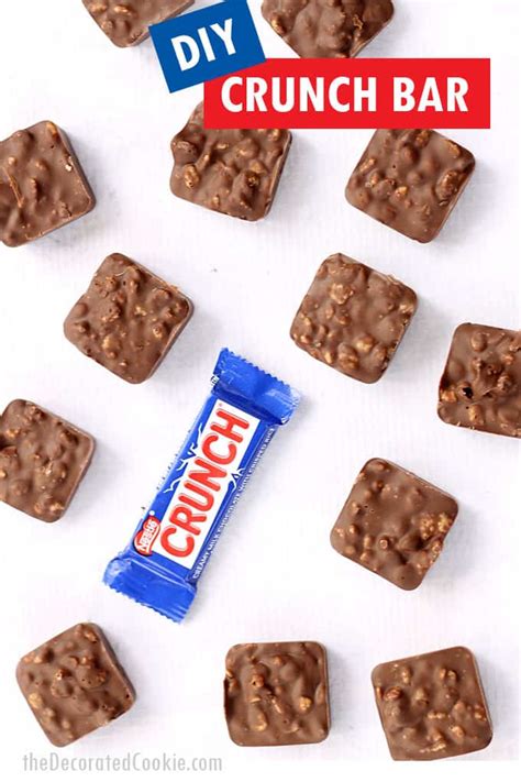 Easy Homemade Nestle Crunch Bars Only 2 Ingredients