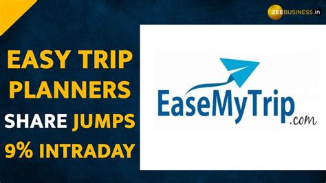 Easy Trip Planners Share Surges 9% Intraday On Bonus Share, Split News ...