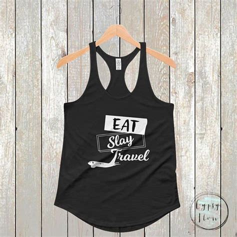 Eat Slay Travel Tank Wore This Tank My Entire Trip In Bali L Cute