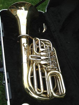 Eb F Bubbie Mini Travel Pocket Tuba By Wessex Tubas Of Andover