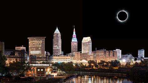 Eclipse 2024 Cleveland Time Image To U