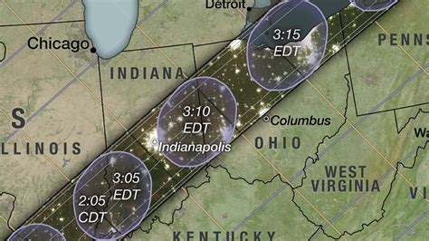 Eclipse 2024 Path Map Timeline Lesli Kalinda