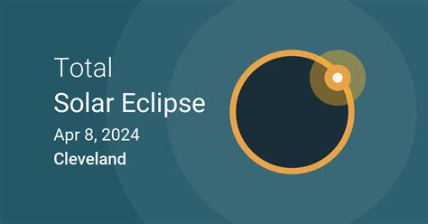 Eclipse Times For Cleveland Ohio