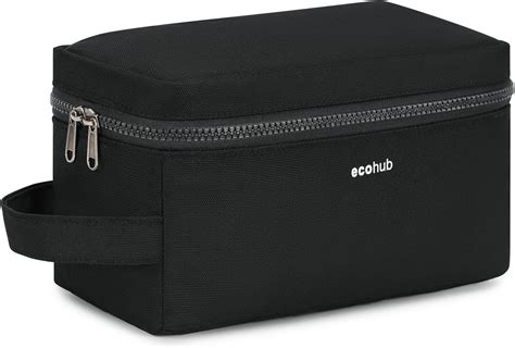 Ecohub Toiletry Bag For Men Travel Toiletries Bag With Wet Pockets