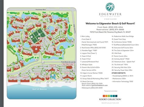 Edgewater Beach Resort Map Panama City Beach Condos For Rent By Owner