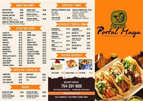 El Pollon Restaurant Menu In Longwood Florida Usa