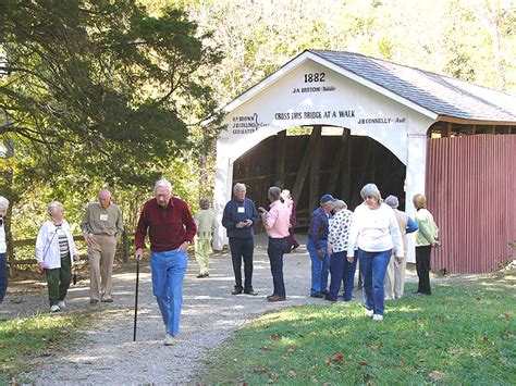 Elderhostel Program On The Covered Bridges Of Indiana Travel Photos