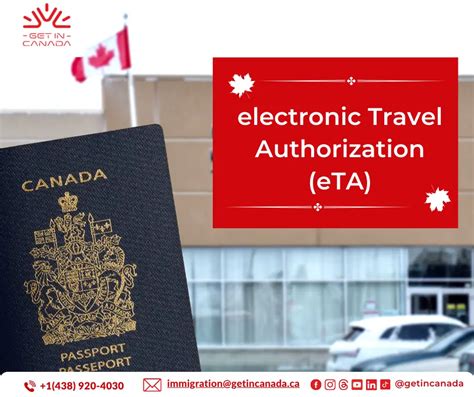 Electronic Travel Authorization Eta Get In Canada