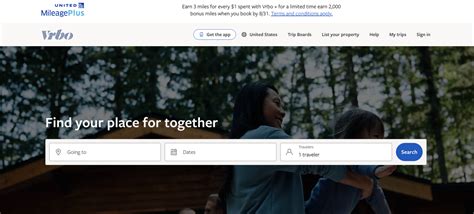 Elevated Earning Rates And Bonus United Miles For Vrbo Bookings