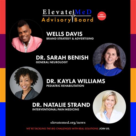 Elevatemed Welcomes Four New Advisory Board Members Elevatemed