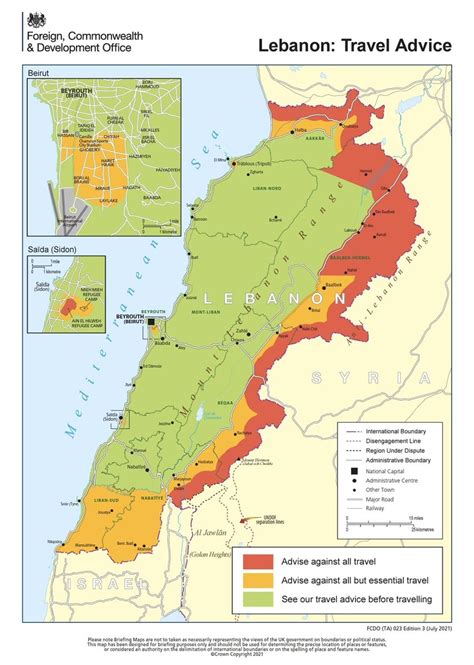 Embassy Of Lebanon London Uk On Twitter Updated Uk Travel Advice To