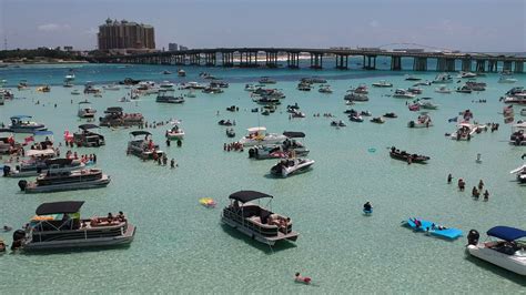 Emerald Coast Island Excursions Crab Island Destin Fl Usa