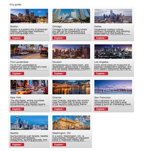 Emirates US Flight Destinations