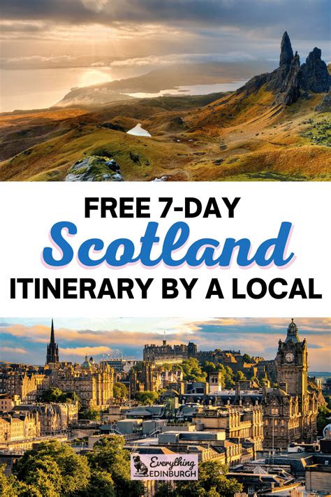 Enchanting Scotland Itinerary 7 Days In Scotland Road Trip Guide