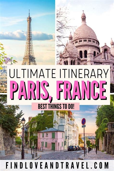 Epic 5 Days In Paris Itinerary Perfect Paris Travel Guide For First