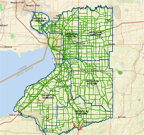 Erie County Have Interactive Map To Show Current Road Closures During Storm