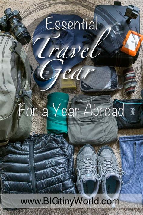 Essential Travel Gear For A Year Abroad Big Tiny World Travel