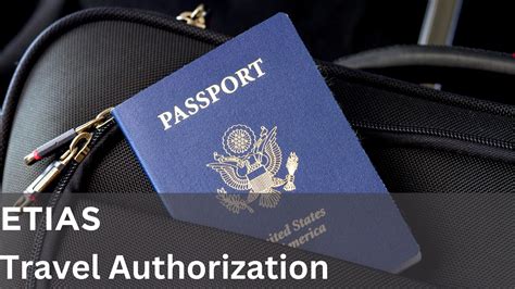 ETIAS Travel Authorization Required