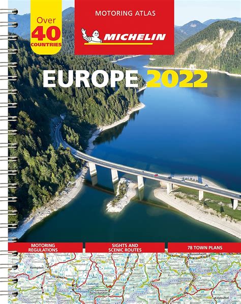 Europe Motoring Atlas Spiral Atlas Michelin Paul Hamlyn