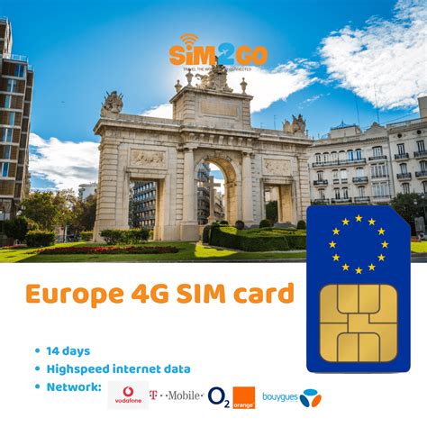 Europe Travel Sim 14 Days 20Gb Highspeed Data I 3000 Amp 39 Calls Sms