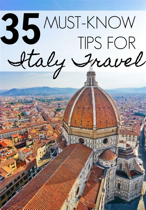 Every Traveler To Italy Should Know These 35 Italy Travel Tips Artofit