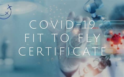 Everything You Need To Know About Fit To Fly Certificates Allclear Travel