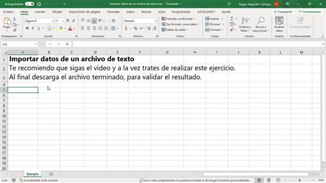 Excel Importar Datos Desde Archivo De Texto Txt