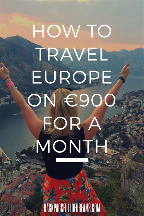 Exciting Feature Post On How To Travel Europe For Less Than 900 For A