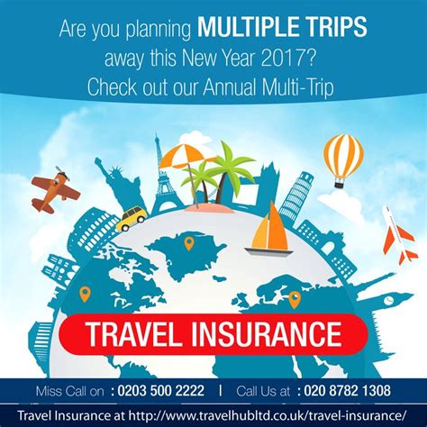 Executive Travel Itinerary Multi Trip Annual Travel Insurance