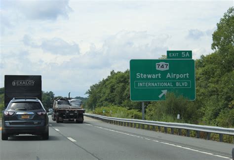 Exit 5A To Ny 747 Stewart Airport I 84 W Taken On August Flickr