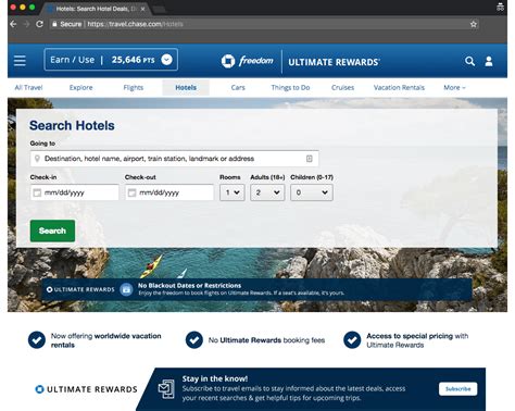 Expedia To Power Chase Travel Portal