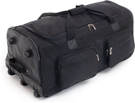 Extra Large Heavy Duty Wheeled Travel Holdall Festival Holiday Duffle