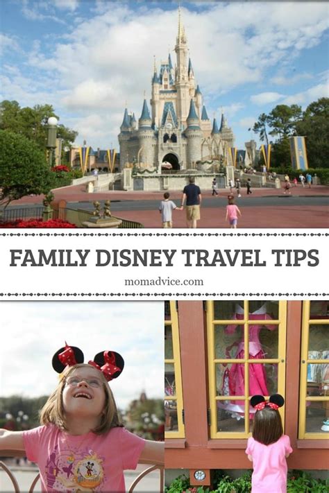 Family Disney Travel Tips Momadvice