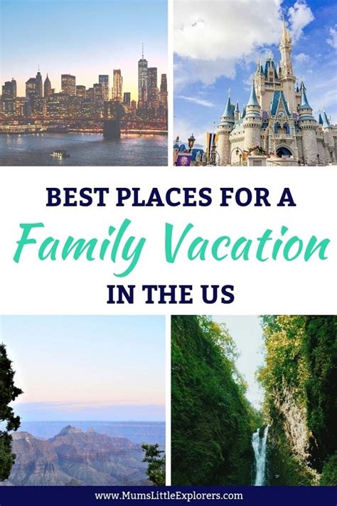 Best Family Vacation Destinations USA