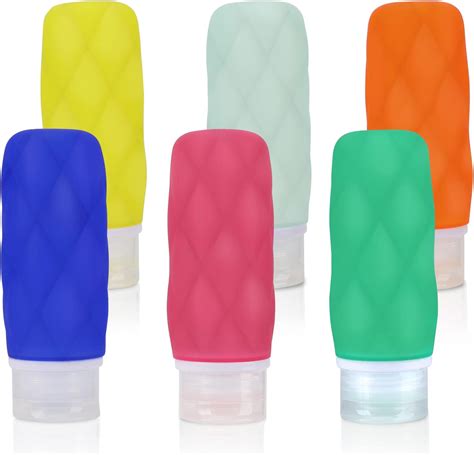 Fanerfun Silicone Travel Bottles For Toiletries Leak Proof Travel