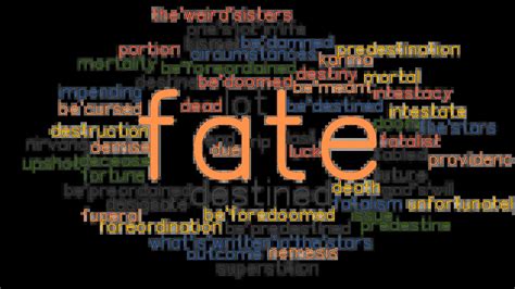 Fate Synonyms And Related Words What Is Another Word For Fate