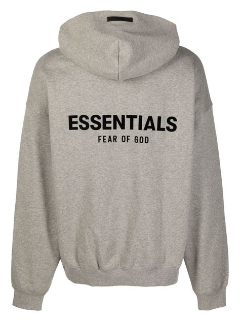 Fear Of God Essentials Hoodie Essentials Pullover Hoodie