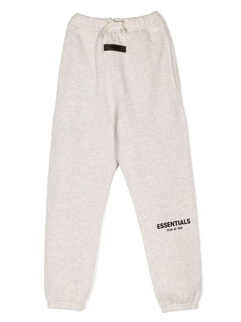 Fear Of God Essentials Kids Flocked-Logo Track Pants, 59% Off