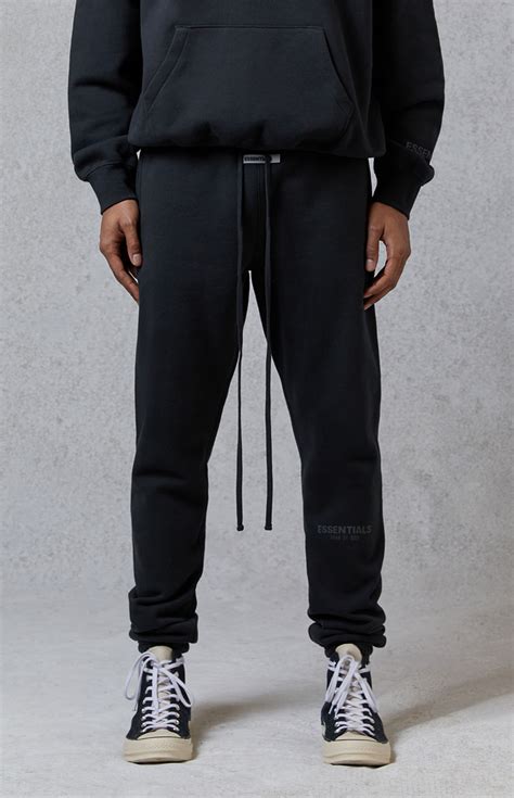 Fear Of God Fog Essentials Black Sweatpants Pacsun