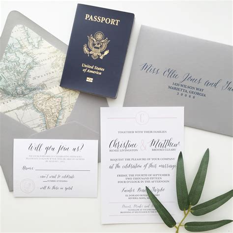 Feature Travel Themed Wedding Invititations Oh My Designs By Steph