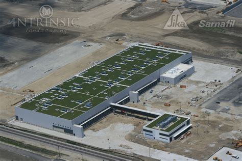 Fedex Cargo Relocation Project Main Sort Building Greenroofs Com