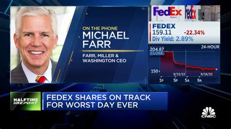 Fedex Ceo Has Really Lost Credibility Here Says Michael Farr